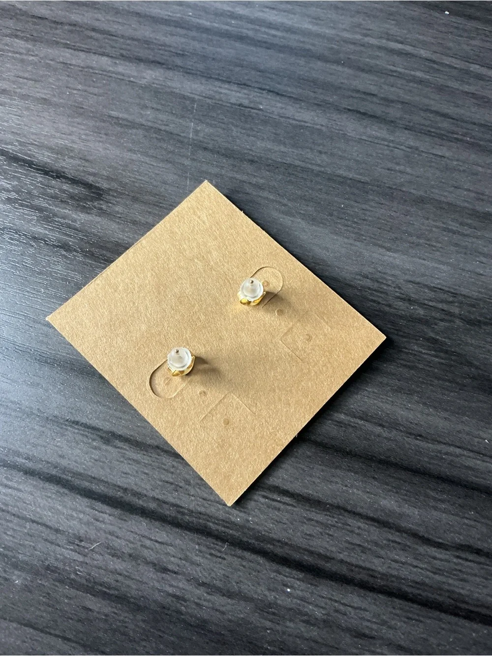 Plunder Gold Snowflake Star Mini Stud Earrings NWT